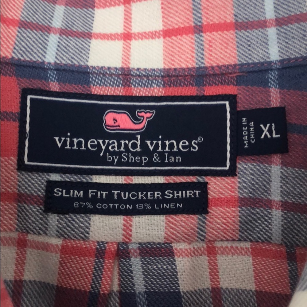 Vineyard Vines LS Plaid Button Down - Picture 4 of 4